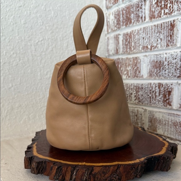 Payton James Leather Wristlet